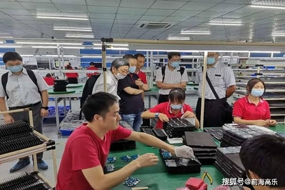 前海高乐喜迎上海贵宾，共探科技合作新篇章